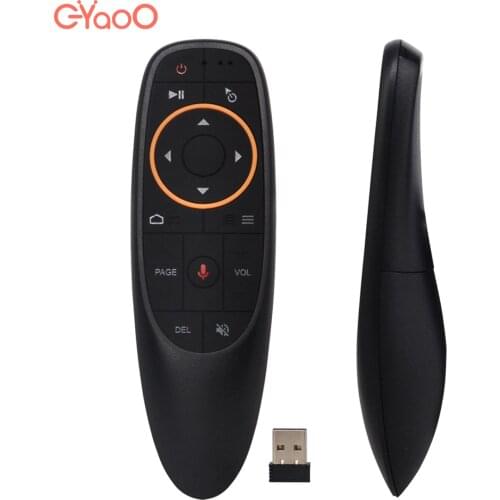 Air Mouse G10 Voice Remote Control G10s 2.4G Wireless Gyroscope IR Learning for Android HK1 H96 Max X96 MINI