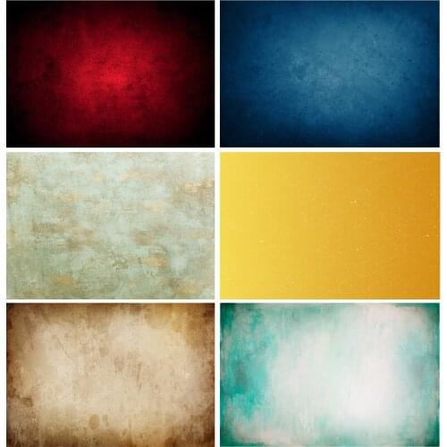 SHENGYONGBAO Solid Color Gradient Grunge Vintage Photography Backdrops Props Baby Portrait Photo Studio Backgrounds 21605HPO-02