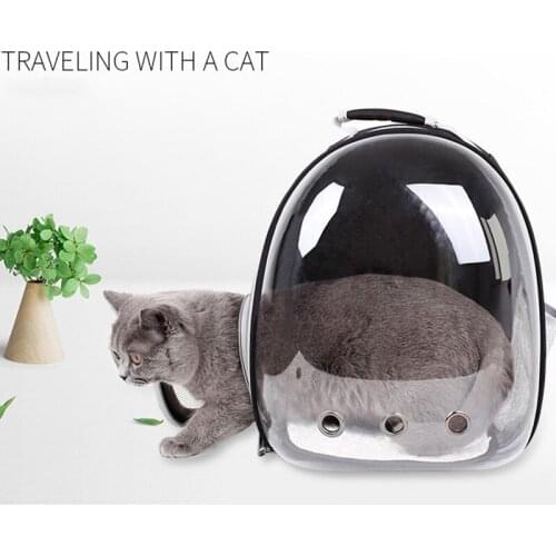 High Quality Pet Dog Cat Carrier Bag Outdoor Travel Breathable Puppy Cat Bag Transparent Space Pet Portable Backpack Capsule