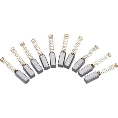 10Pcs Sewing Machine Carbon Motor Brush Fits For 100W-180w Home Sewing Machines: Singer, New Home, Elna, Kenmore