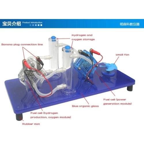 Hydrogen oxygen fuel cell demonstration new energy application physics science experiment equipment