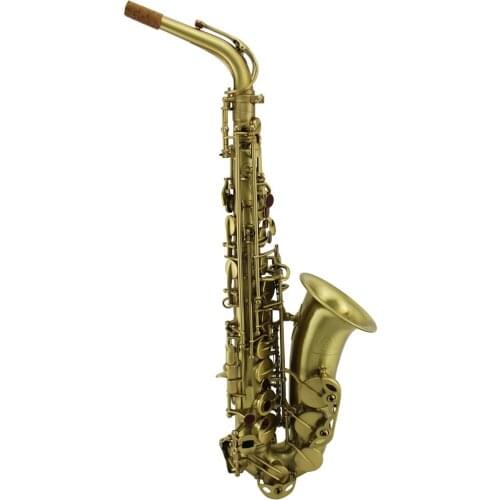 High Grade yellow-gold lacquer color polished alto saxophone
