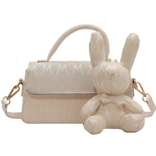 Female Bag Summer 2021 New Trendy Fashion All-match Messenger Bag Portable Small Square Bag Purses and Handbags