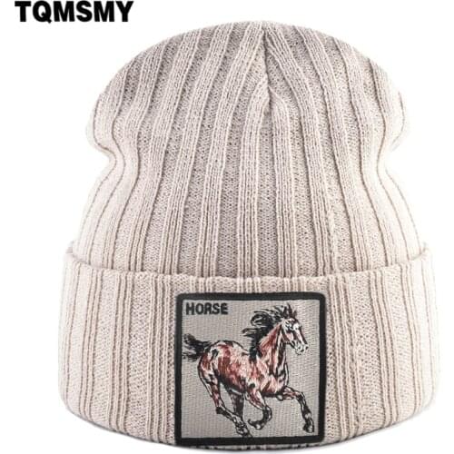TQMSMY Winter Knitted Skullies Beanies For Men And Women Knit Solid Color Beanie Hat Fashion Streetwear Hip Hop Gorras TMTB-DM
