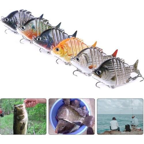1pc 6.35cm 9.3g 6# ABS Hook Fishing Lure Sinking Wobblers Fishing Lures Plastic Artificial Crankbait Fishing Tackle Tilapia Bait