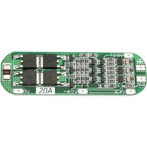 3S 20A Professional Li-ion Lithium Battery 18650 Charger PCB BMS Protection Board For Drill Motor 12.6V Lipo Cell Module