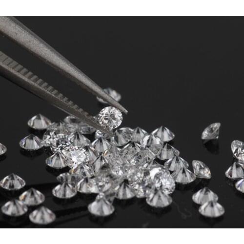 1ct/pack DEF white color VS clarity Round Diamond Cut 2.8mm Lab-grown Loose HPHT Diamonds