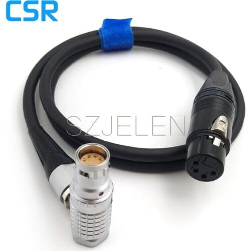 ARRI Alexa Mini AMIRAI power LINK, FHJ 2B 8 pins female to 4 pin neutrik XLR 4-pin female, Cable 1M