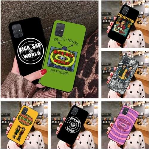 Sick Sad World Phone Case For Samsung Galaxy A52 A21S A02S A12 A31 A81 A10 A30 A40 A50 A70 A80 A71 A51 5G