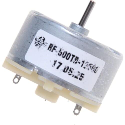 DC 3V-12V Electric Micro VDC DVD Motor 3V-2700RPM 6V-5500RPM RF-500TB-12560 Promotion