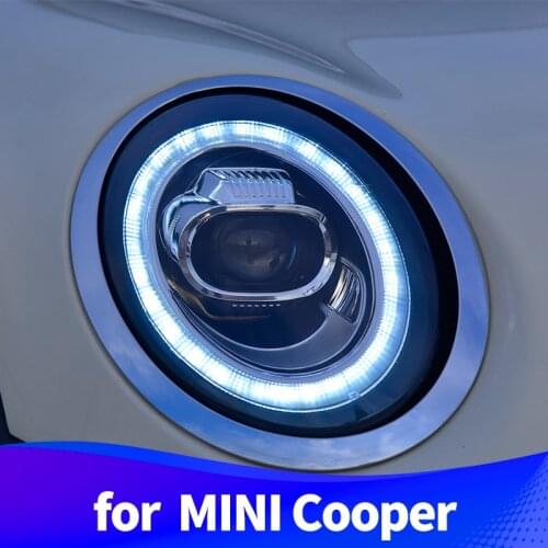 Headlight Assembly for Mini Cooper F55/F56/F57 Mini Hatchback LED DRL LED sequential turn signal full LED light source