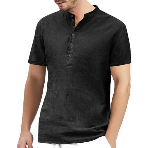 KANCOOLD Men's Plain T-shirts
