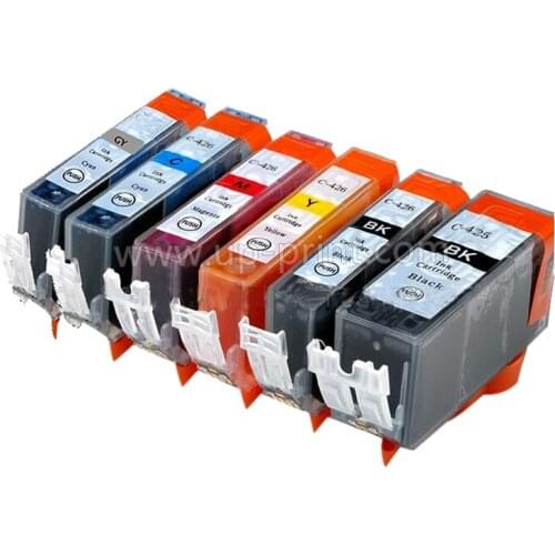 24pk PGI425 426 compatible ink cartridges for canon MG6240 MG8240 MG6140 MG8140 printer for canon PGI-425 cli-426 GY