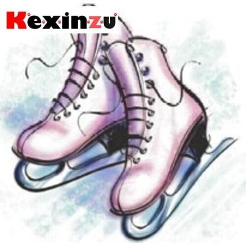 Kexinzu Full Square Diamond 5D DIY Diamond Painting"shoes"3D Embroidery Cross Stitch Rhinestone Mosaic Home Decor Gift