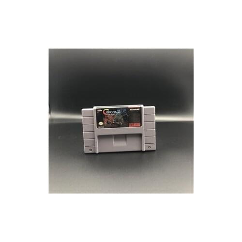 Contra 3 The Alian Wars. USA -NTSC Version 46 Pins Games Card NTSC For Retro Video Console