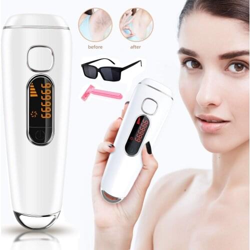 IPL Laser Hair Removal For Women Bikini Body Facial Face Hair Remover Devices Painless Permanant IPL Laser Epilator Machine