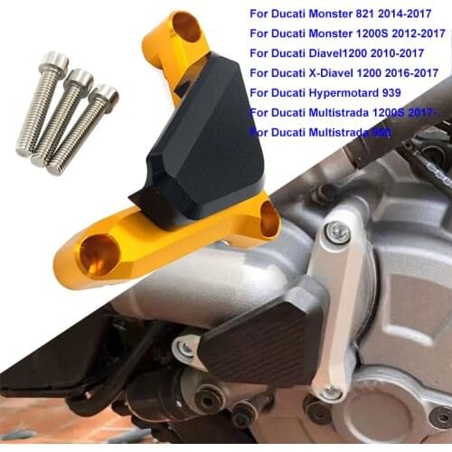 For Ducati Multistrada 950 1200 ENDURO 1260 S ENDURO Monster 821 1200 Hypermotard Motorcycle Water Pump Protector Guard Cover