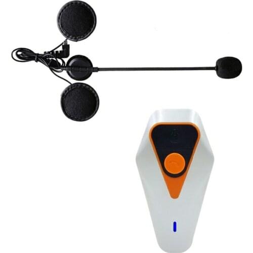 Wt002 1000M Ip67 Waterproof Motorcycle Helmet Walkie-Talkie Motorcycle Walkie-Talkie Headphones With Fm Radio