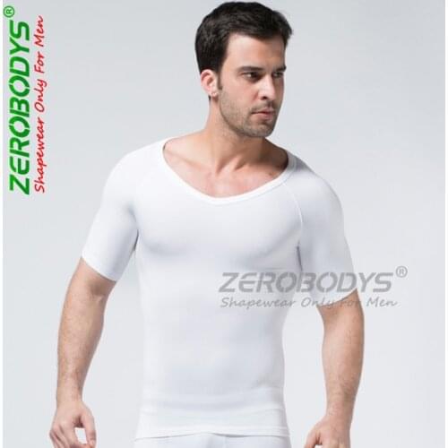 2018 Perfect fit seamless 3d New V Collar Body Shaper Underwear men
