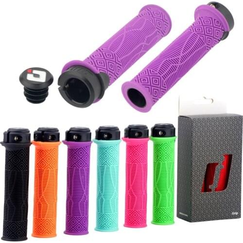 Bicycle Grip Cover Non-Slip Rubber Grip 22mm Mountain Bike Road Bike Grip End Plug Bicycle Accessories