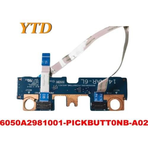 Original for HP 14-DF Touchpad Board 6050A2981001-PICKBUTT0NB-A02 tested good free shipping22