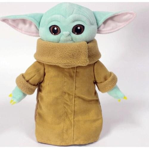 High Quality Star Wars Baby Yoda Plush Toy Mandalorian Yoda Soft Stuffed Toys For Baby Dolls