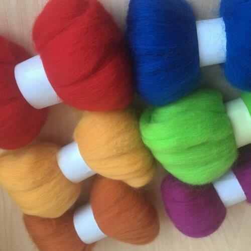 Wool felt poke fun seven colour 10/6pcs/lot free shipping