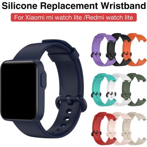 Replacement Strap Soft Wrist Silicone Band for Redmi Watch Lite smart watch smart accessories smart watch android