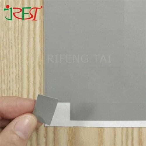 1000pcs/Lot) One side adhesive 0.23x20x40 mm Thermal Heatsink Silicone Insulator Pad Without Hole