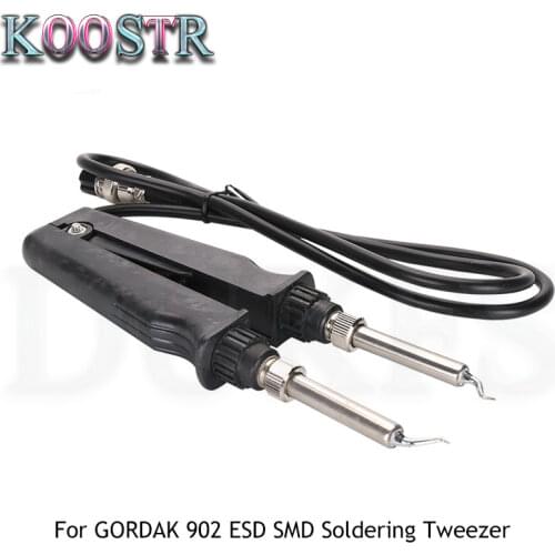 Soldering Station accessories Heating pliers Handle 7 pin For GORDAK 902 ESD SMD Soldering Tweezer