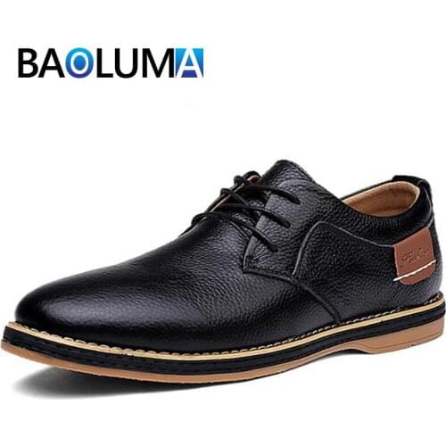 Мужская обувь на шнуровке BAOLUMA China At AliExpress