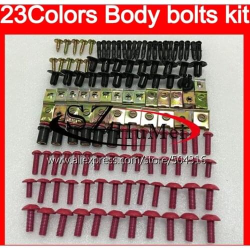 Fairing bolts full screw kit For HONDA Pan-European ST1300 02 03 05 06 07 08 09 10 ST 1300 STX1300 Windscreen bolt screws Nuts
