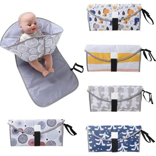 Baby portable diaphragms waterproof baby washable diaphragms Available on both sides summer newborn Diapering