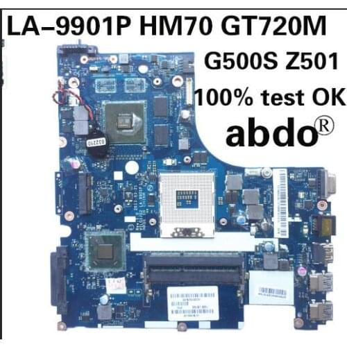 For Lenovo la-9901p g500s Z501 notebook PC motherboard HM70 gt720m support Pentium CPU 100% test OK