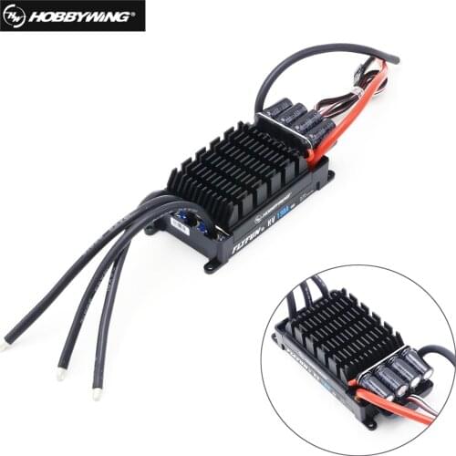 Hobbywing FlyFun V5 80A 60A 110A 120A 130A 160A Speed Controller Brushless ESC 3-6S Lipo with DEO Function for RC Quadcopter