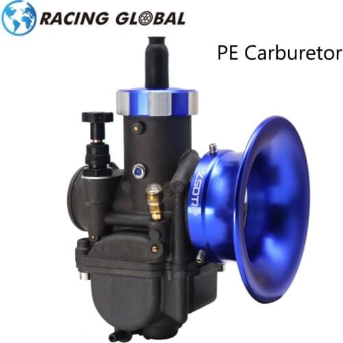 ALCON-Racing Motorcycle Keihin Carburetor PE28mm PE30mm + 50mm Wind Cup For Honda Kawasaki 150 160 200cc Engine Carburetor