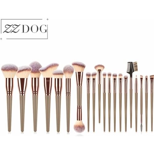 ZZDOG Single Professional Makeup Brushes Fluffy Soft Powder Eye Shadow Eyelash Blush Highlight Cosmetic Compensator Tools New
