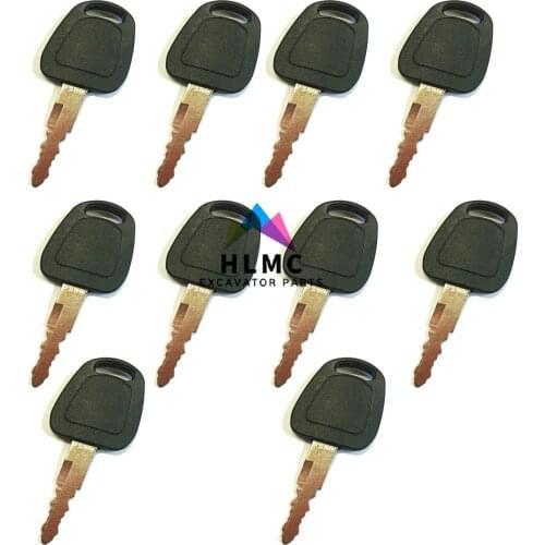 2PCS Excavator Heavy Equipment parts K1009605B Doosan F900 Ignition Key