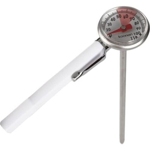 Kitchen Thermometer Deep Fry Thermometer Meat Milk High Precision Milk Frothing Cooking Thermometer