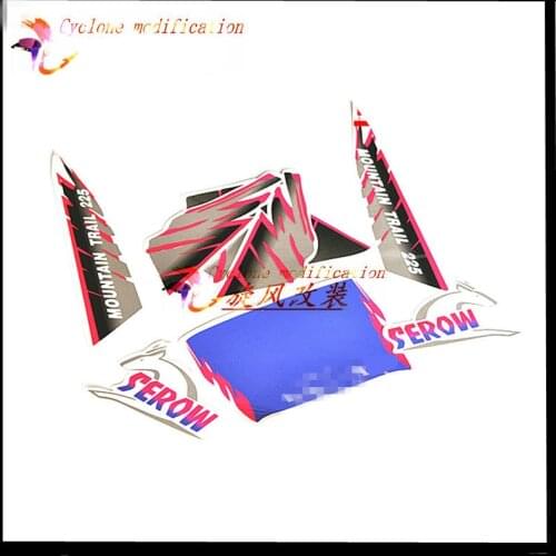 Motorcycle Complete Graphic Kit Dirt Sticker Decal Bady Stickers Fuel Tank Decals For XT225 XT 225 Serrow 225