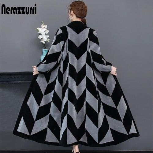 Женские натуральные дубленки Nerazzurri China At AliExpress