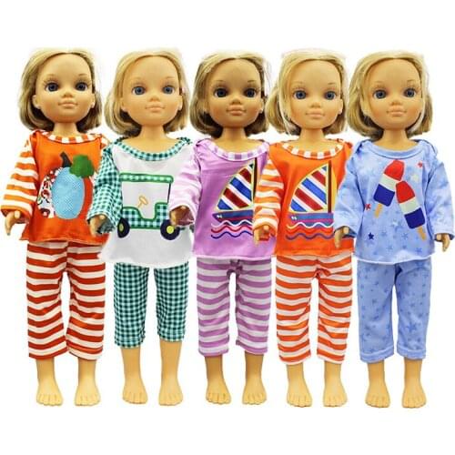 New Grid suit Clothes For FAMOSA Nancy Doll Clothes Accessories