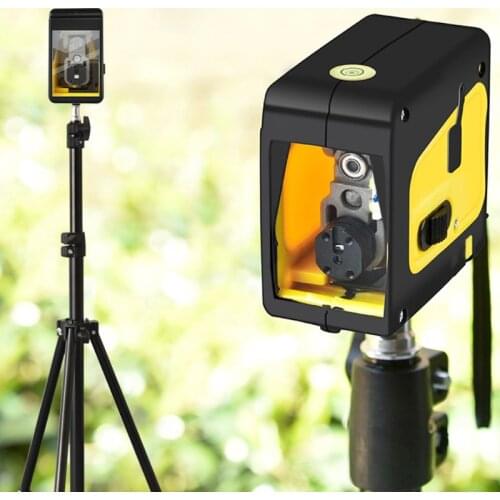 Level 2 Red / Green Rechargeable Mileseey Lines for Construction or Picture Hanging, Magnetic Rotating Stand