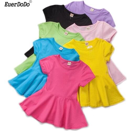 Toddler Girls Princess Dress Cotton Summer 2020 Kids Dresses For Girls Costume Childrens Dresses Girl 1-6Y