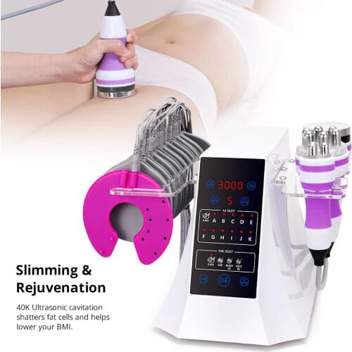 Portable Weight loss 40k Cavitation + Body Slimming Burn Fat Stimulate Muscle Machine Ultrasonic Cavitation Machine