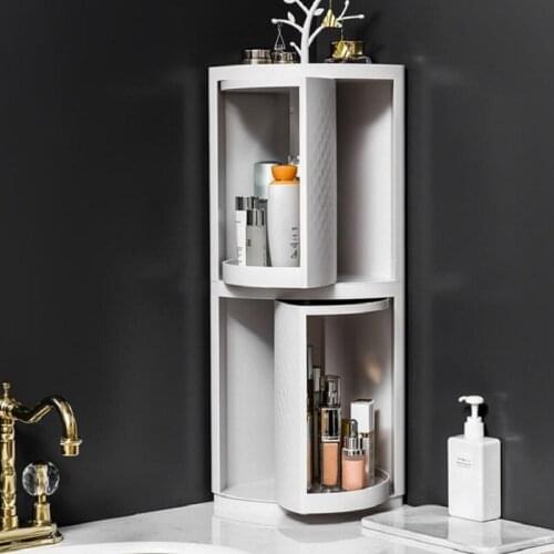 Bathroom 360 Degree Rotating Shelves Multi Layer Washing Shower Shelf Bathroom Organizer Kitchen Tray Holder Storage Product