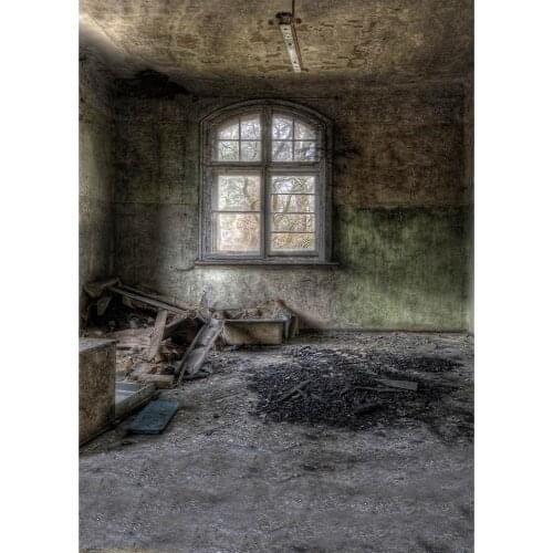 Grunge Room Vinyl Cloth Photography Backgrounds Customized Photo Backdrops Photo Studio for Children Portrait Photoshoot