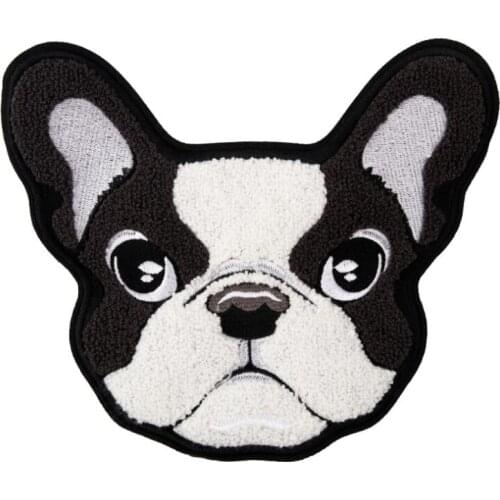 1 Piece 21*25cm New Style Cartoon Dog Patch Cartoon Pattern Fashion Embroidery Patches DIY Clothing Sewing Accessory Materials