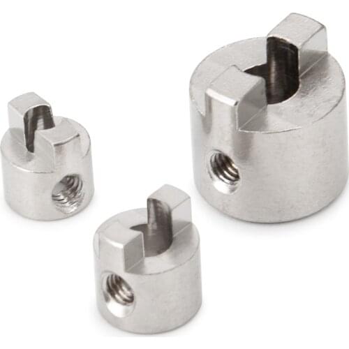 10pcs RC Boat Drive Dog Shaft Crutch Connector 3mm 4mm 5mm Paddle Fork for Model Electric Boat Accessories