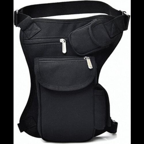 2020 Men Casual Multi-Purpose Racing Drop Leg Bag Motorcycle Outdoor Bike Cycling Thigh Tactical Bag Solid Travel Bag